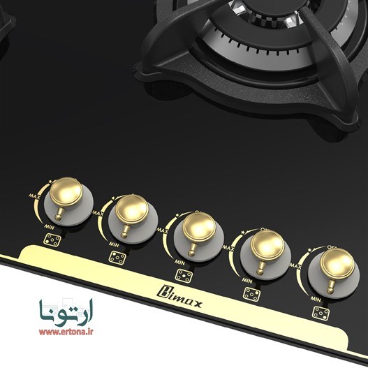 اجاق شیشه‌ای بیمکث مدل 5087 مشکی